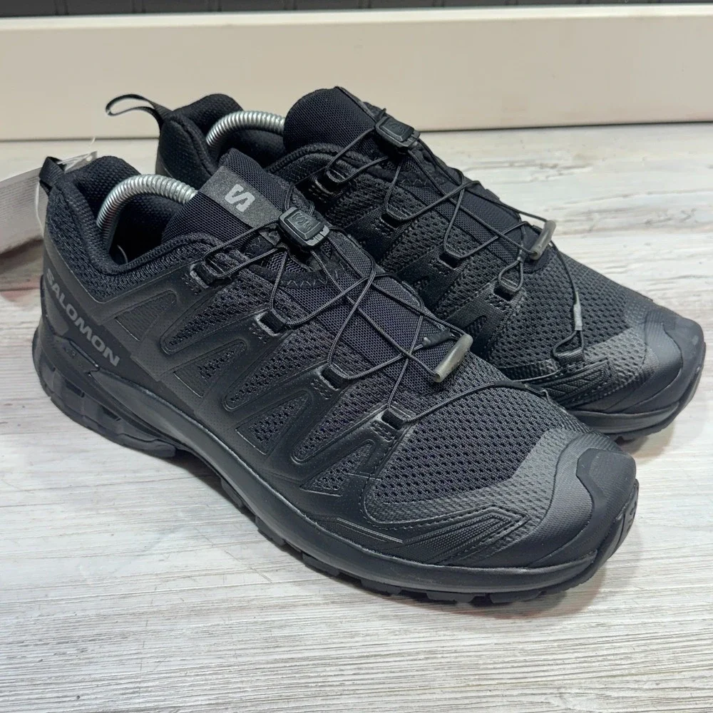 Salomon XA Pro Forces Men Size 10 Black Tactical Hiking Shoes 477701 NWT salomon-mens-black-xa-pro-  main image 2